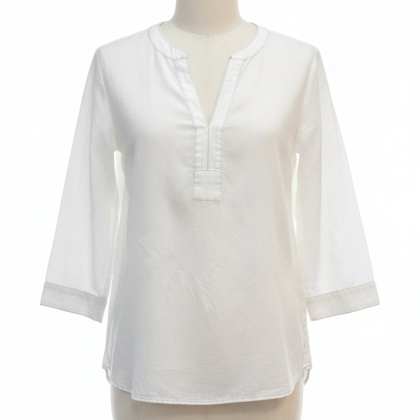 Hot Cotton · Blouse · Medium · White
