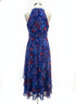 R&M Richards · Sleeveless Dress · 14 · BluePink Floral Print