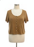 Boden · Button Up · Large · Carmel