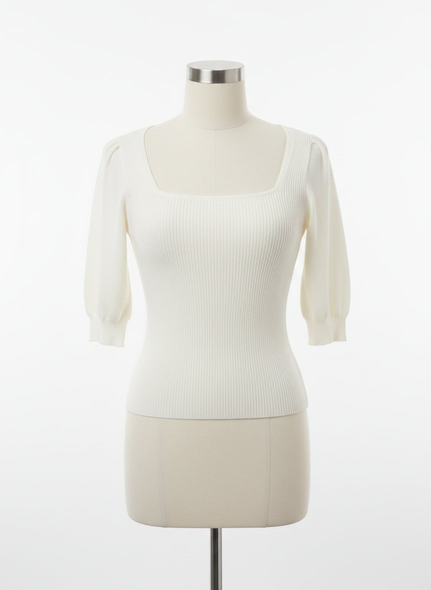 Lilla P · Balloon Sleeve · Small · Cream