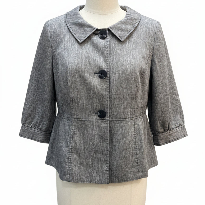 Samantiks · Linen Blend · 22W · Granite