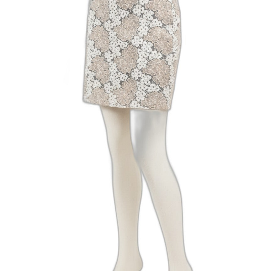 Halogen · Skirt · 8 · Ivory/Tan
