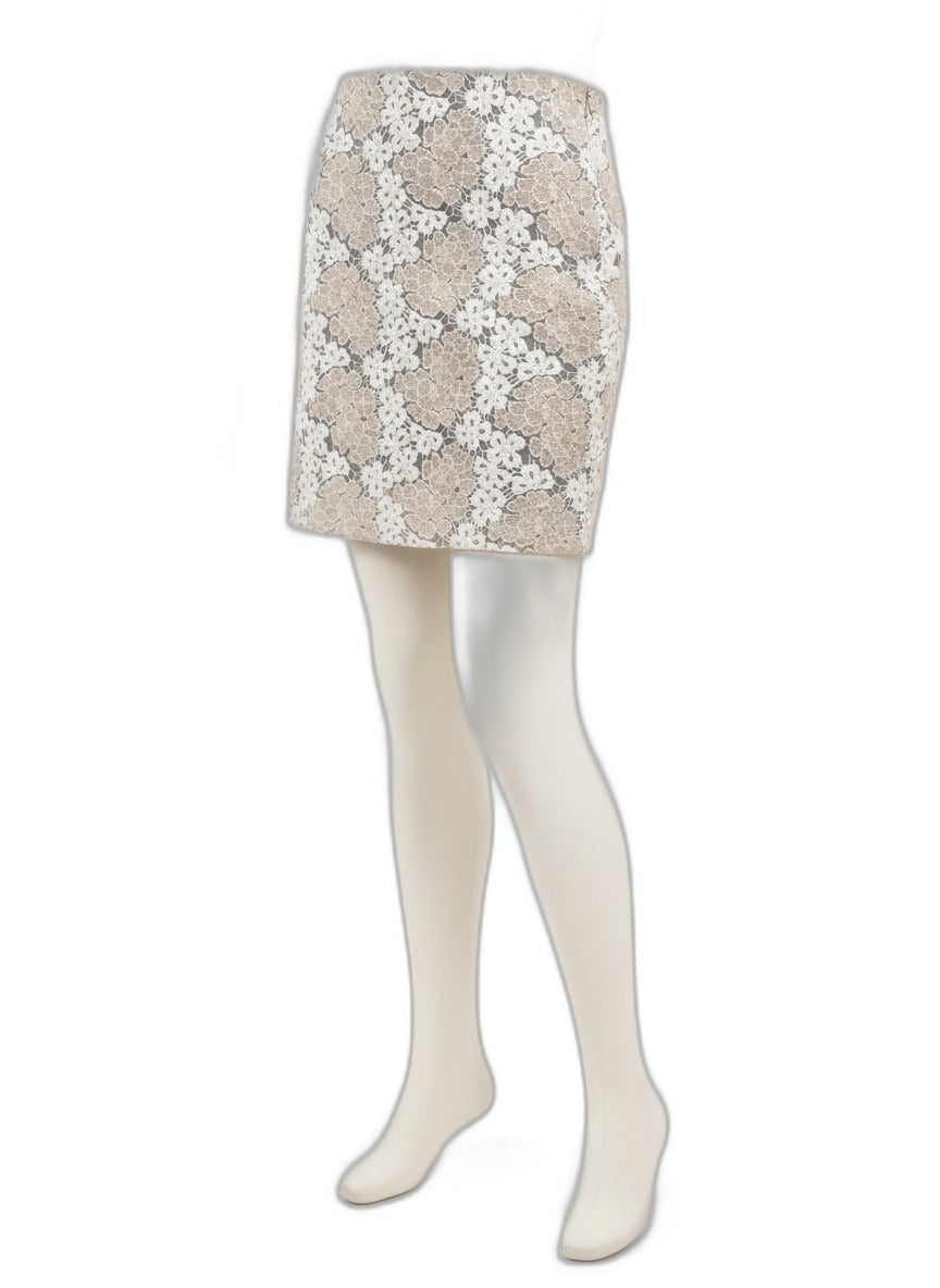 Halogen · Skirt · 8 · Ivory/Tan