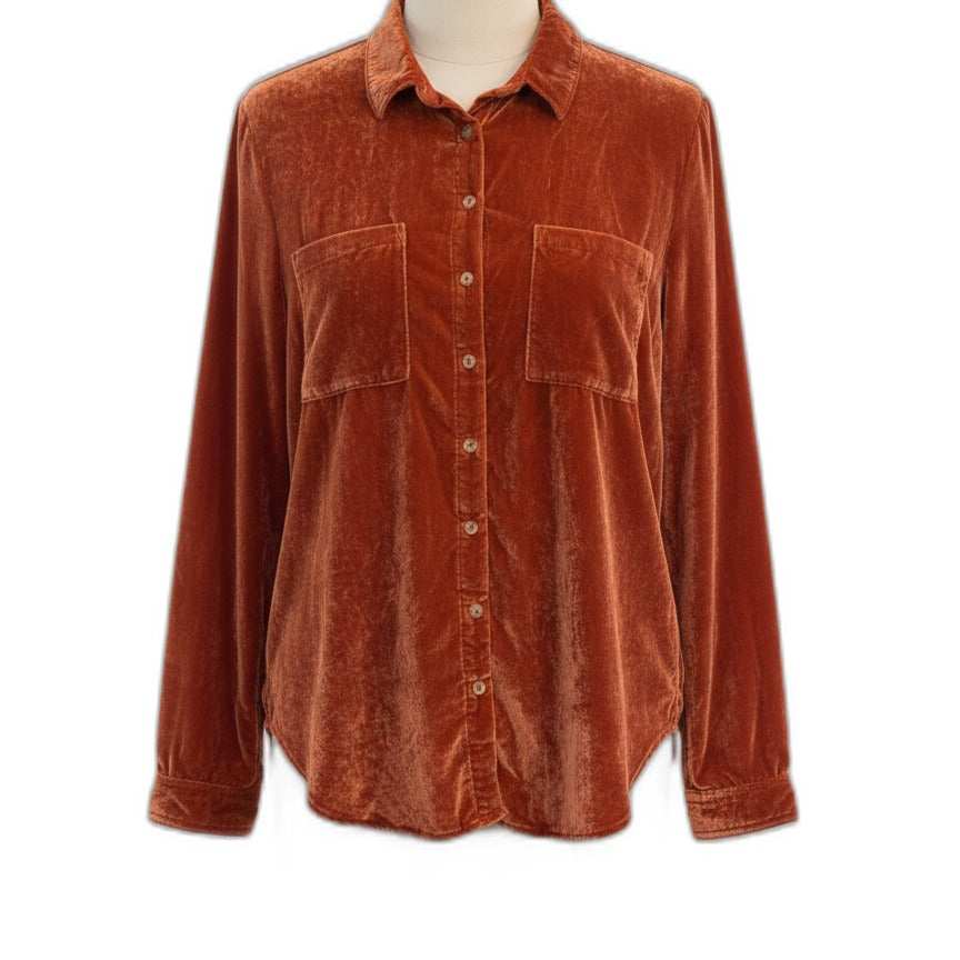 Anthropologie · Pilcro · Small · Rust