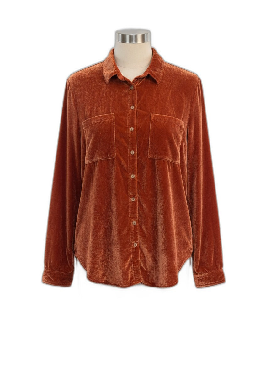Anthropologie · Pilcro · Small · Rust