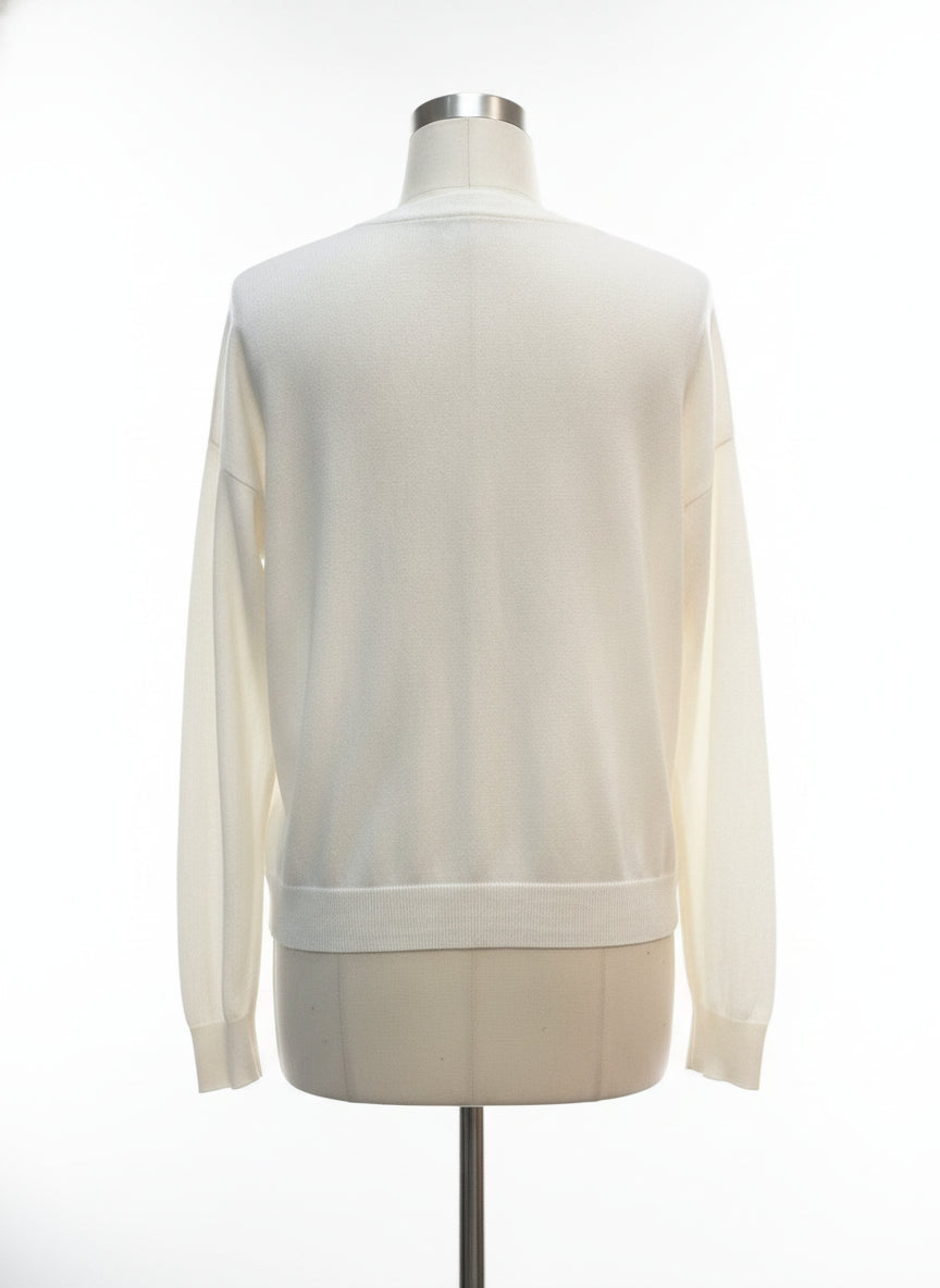Banana Republic · Button Up Cardigan · 1X · Cream