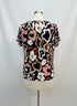 Masai · Cap Sleeve Top · 1X · BlackCream