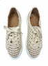 Charles David · Reason Raffia Platform Sneakers · 7.5 · Natural