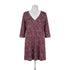 Nuu Muu · Gabe Dress · Medium · Plumfloral