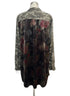 Tribal · Camo Floral Print Tunic Shirt with Velvet Detail · XLarge · Camo
