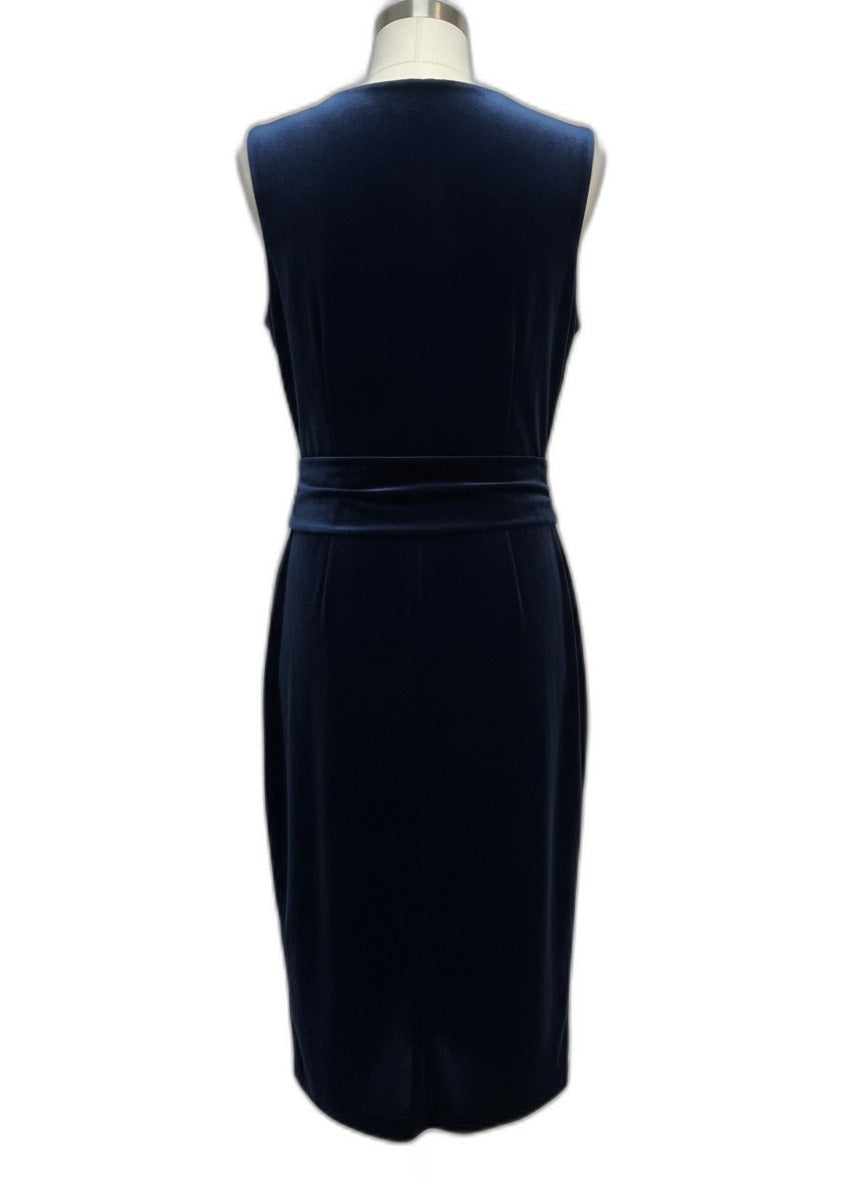 Vince Camuto · Cap Sleeve Dress · 8 · Navy