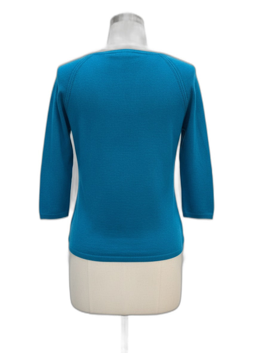 Cashmere · Sweater · Medium · Turquoise