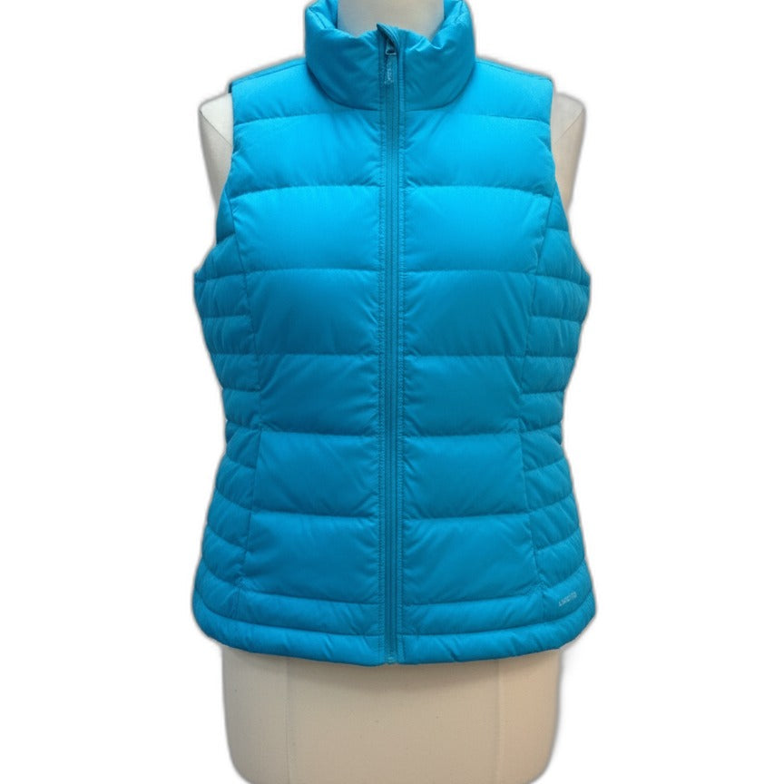 Lands' End · Puffer · Large · Aqua