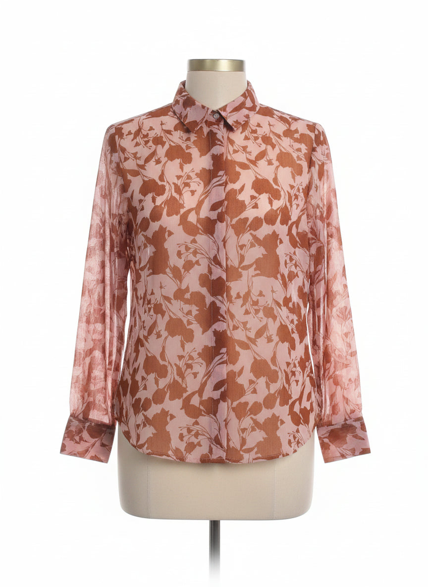 A New Day · Shirt · Small · PinkBrown