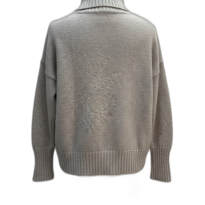 Tahari · Turtleneck · XSmall · Oatmeal