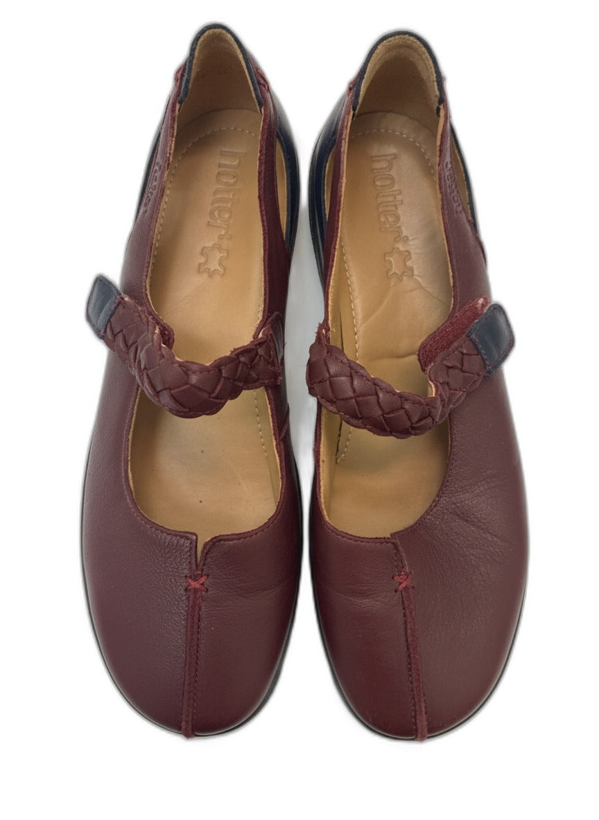 Hotter · Maryjane · 11 · Burgundy