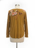 JohnnyWas · DijonCream Embroidered Floral print · Medium · DijonCream