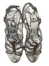 Guess · Strappy Heeled Sandal · 7.5 · Silver