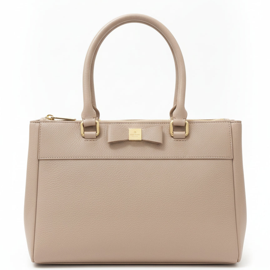 Kate Spade · Handbag · Satchel · Champagne Leather
