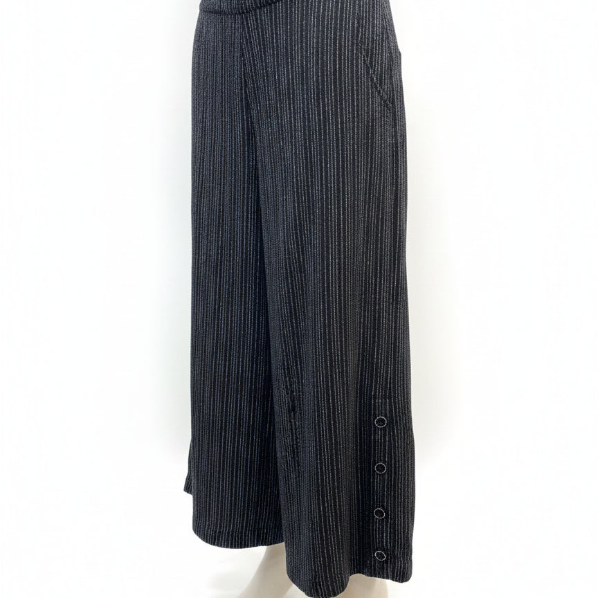 Habitat · Wide Leg Pants · Small · BlackWhite