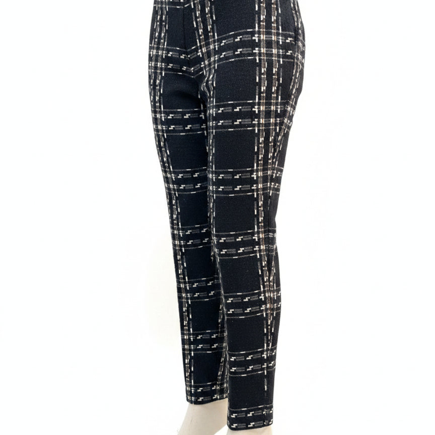Habitat · Pants · Large · BlackCream Plaid