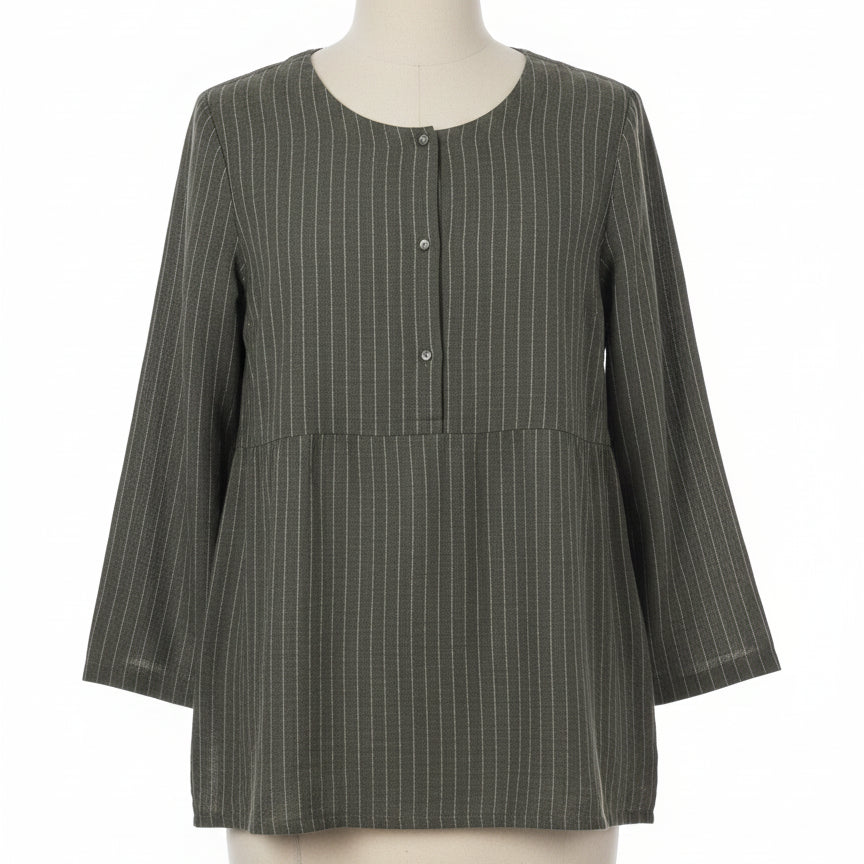 PureJill · Shirt · 2X · Olive