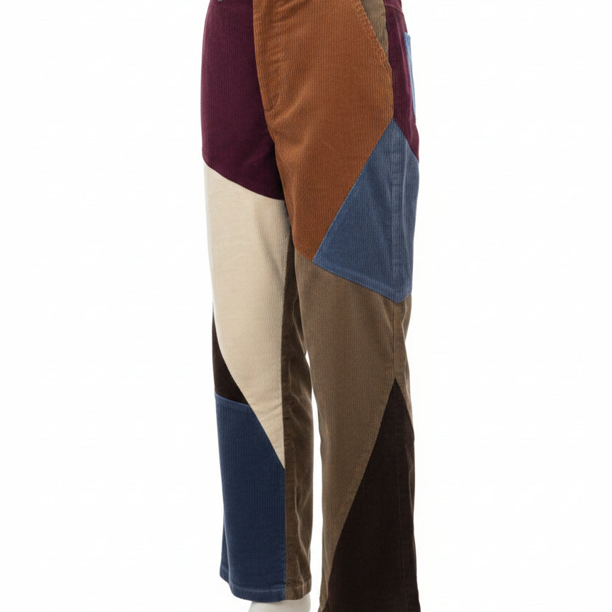Kina&Tam · Rough Patch Pants · 2 · Patchwork Multi-color