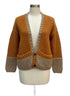 Hand Knit · Cardigan · S/M · Pumpkin