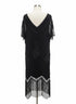 Babeyond · Fringe, Sequins, Mesh Dress · 2X/3X · Black