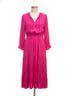 SkiesAreBlue · 3/4 Sleeve Dress · Medium · Hot Pink