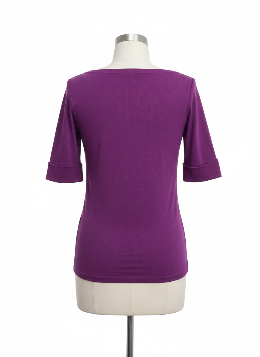 RalphLauren · Elbow Length Top · Medium · Berry
