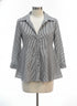 Planet by Lauren G · Striped w/ pockets · Medium · Black and White