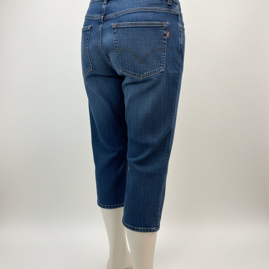 Ralph Lauren · Capris · 14 · Denim