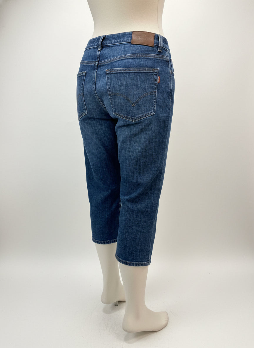 Ralph Lauren · Capris · 14 · Denim