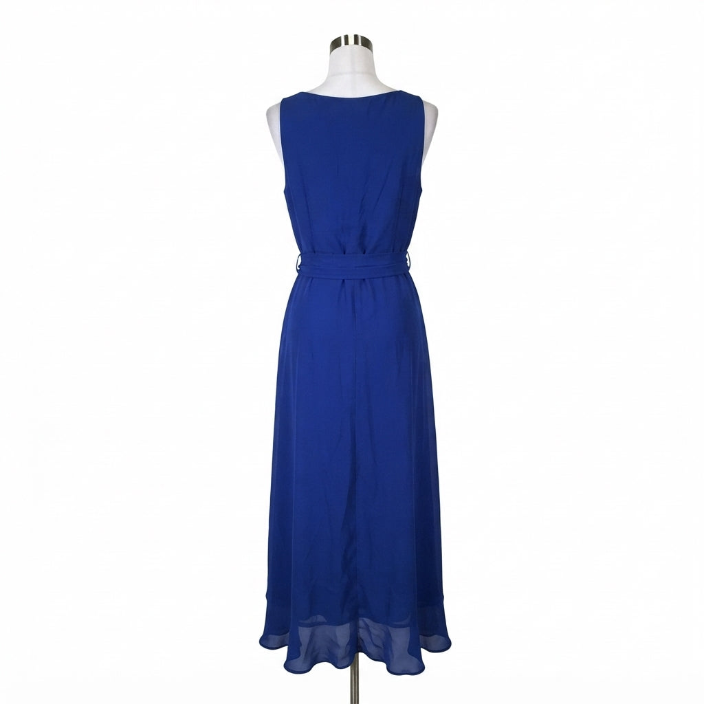 SLNY · Sleeveless Dress · 16 · Royal