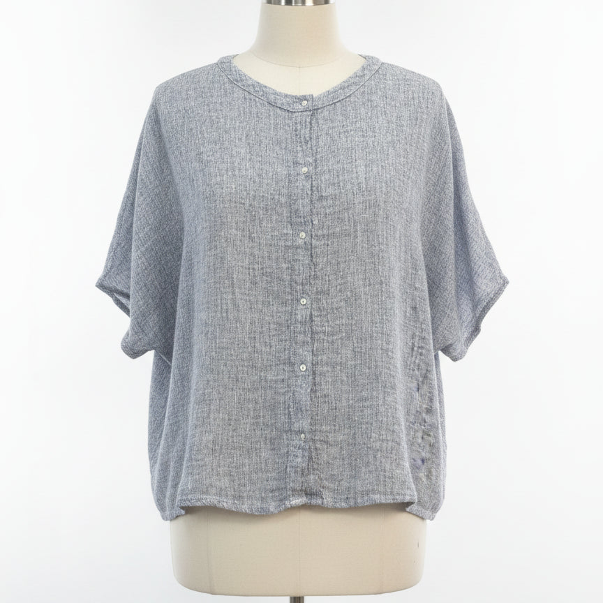 Tahari · Shirt · Small · BlueWhite