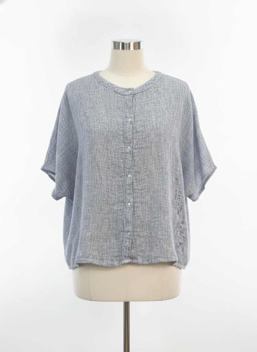 Tahari · Shirt · Small · BlueWhite