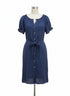 Tommy Bahama · Belted Dress · Small · Navy