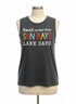 TCR · Boat Waves Sun Rays Lake Days Sleeveless Top · Large · Grey