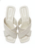 Vince · Kitten Heel Sandal · 7 · Cream