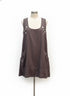 Yea · Cute Button Detail Dress · S/M · Brown