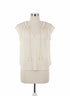 Max Studio · Cap Sleeve Top · Medium · Cream
