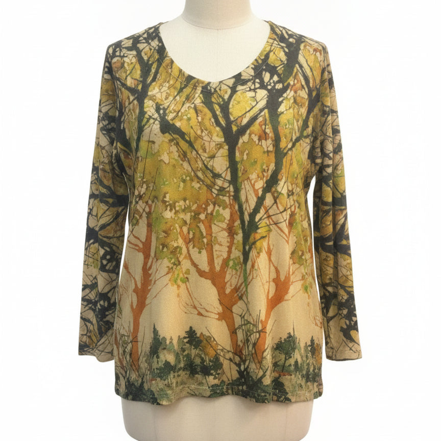SoftSurroundings · Sweater · Medium · Multi-color