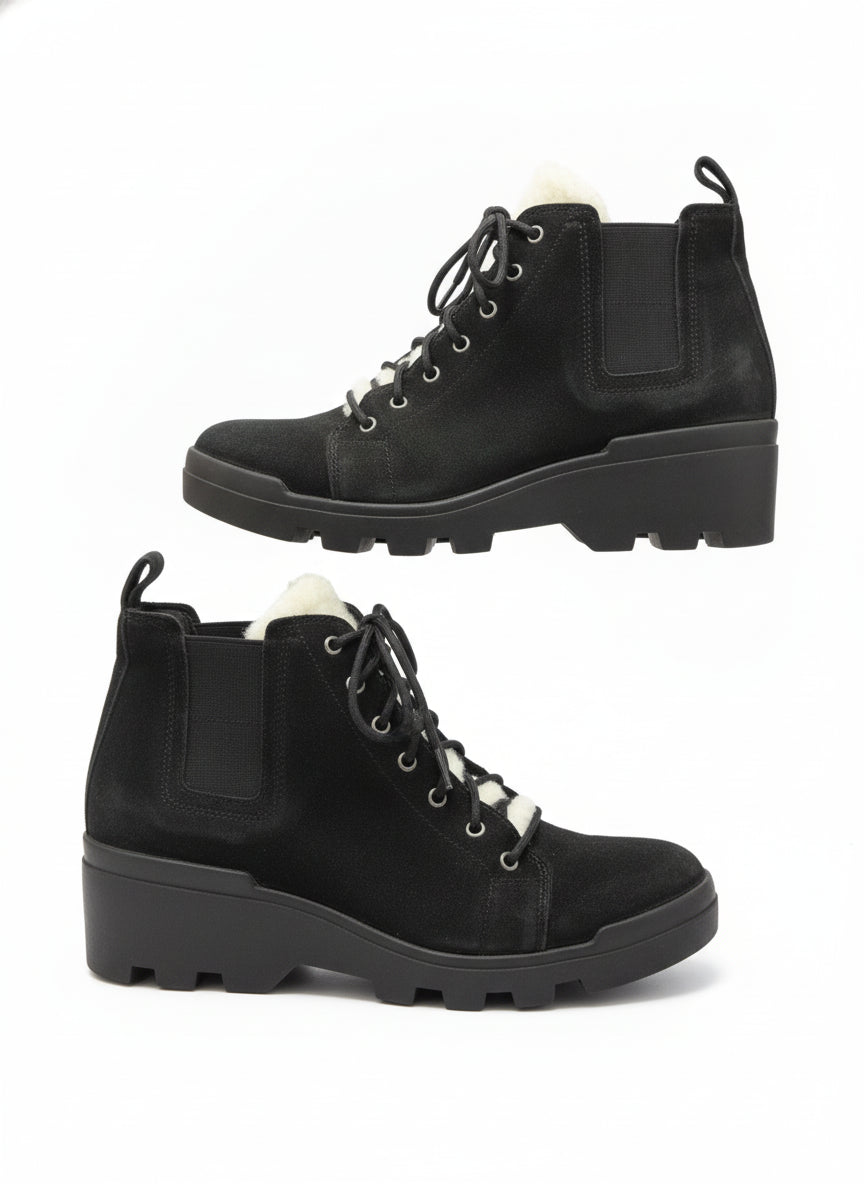 Eileen Fisher · Booties · 8 · Black
