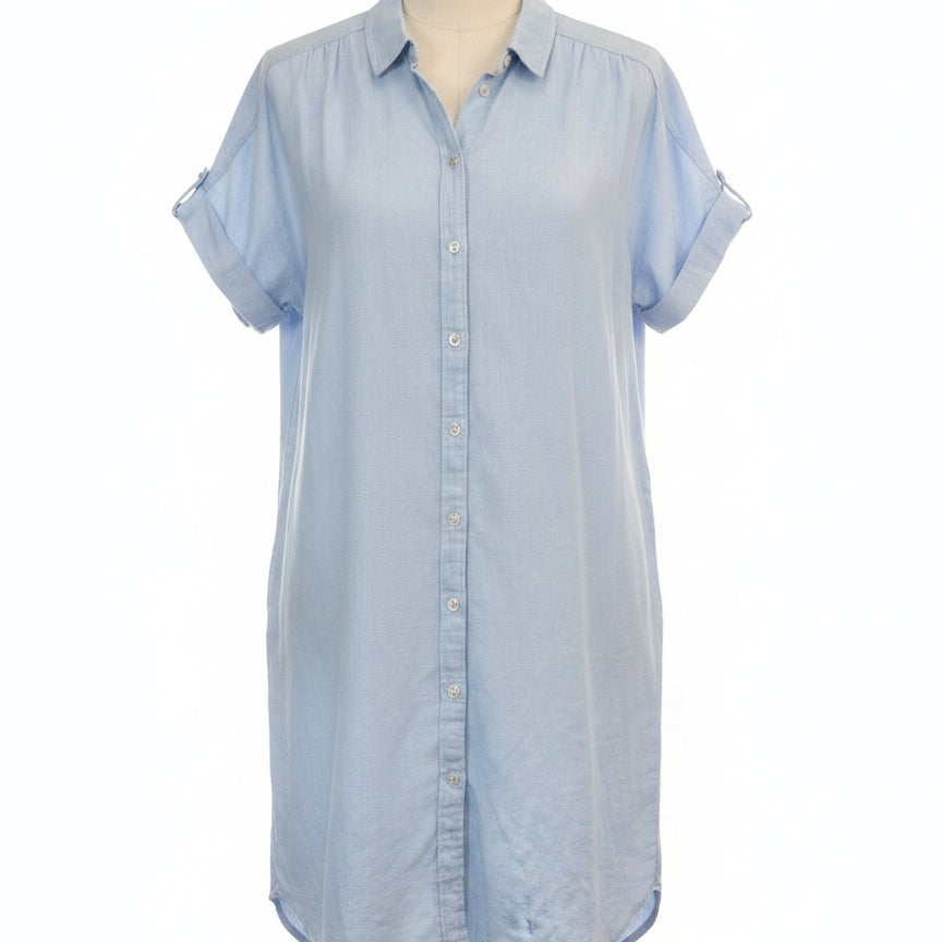 Well Worn · Dress · Large · Light Blue