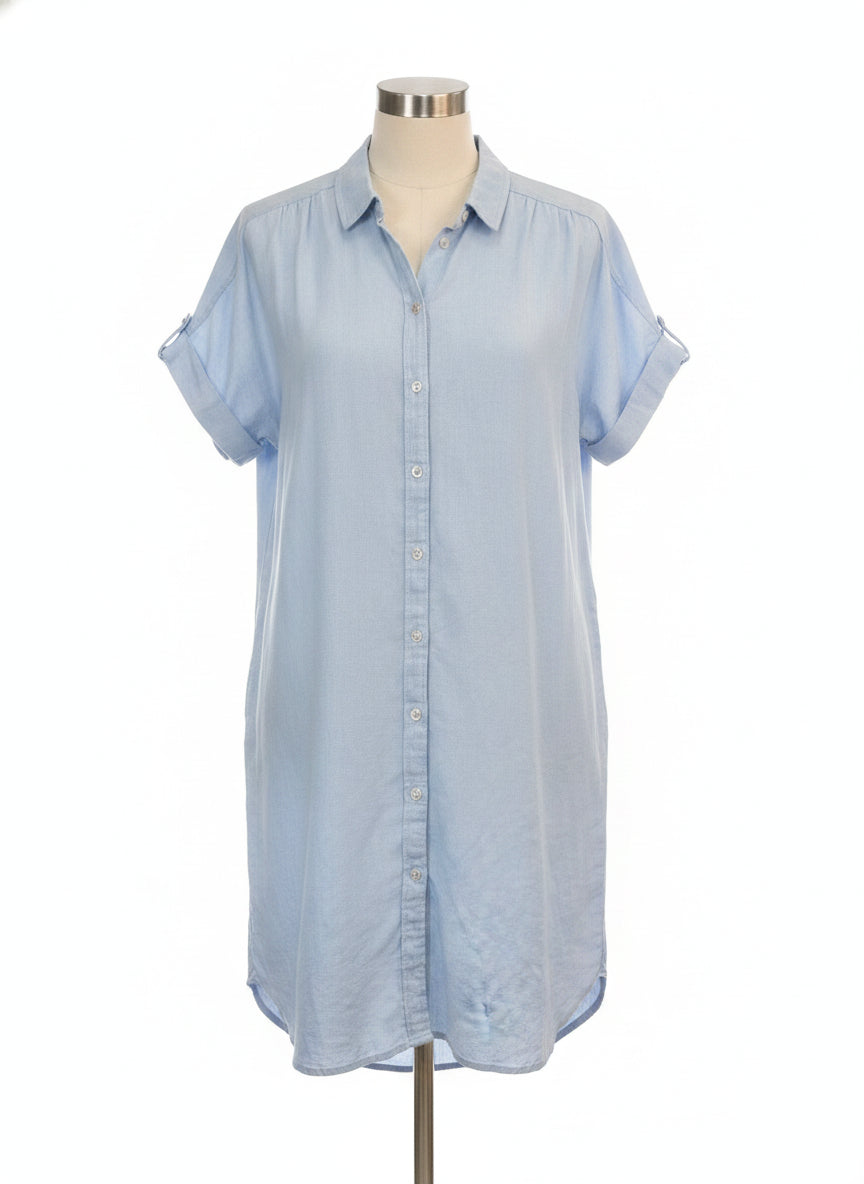 Well Worn · Dress · Large · Light Blue