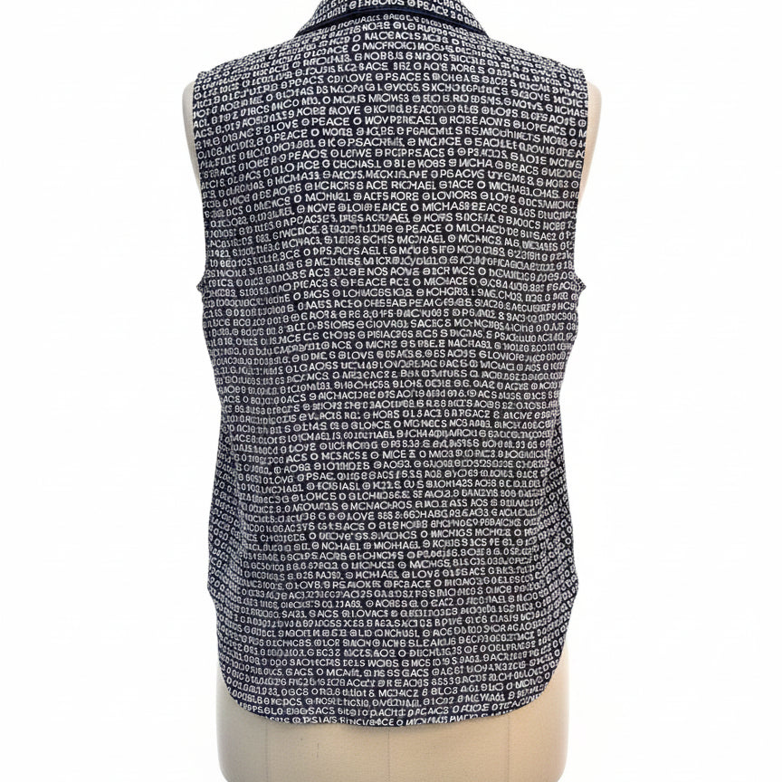Michael Kors · Peace-Love-Micheal Kors · Large · Navy/White