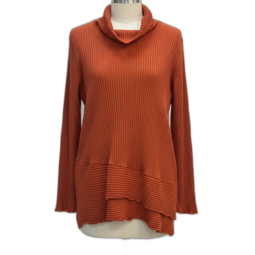 Fenini · Tunic Top · Medium · Pumpkin