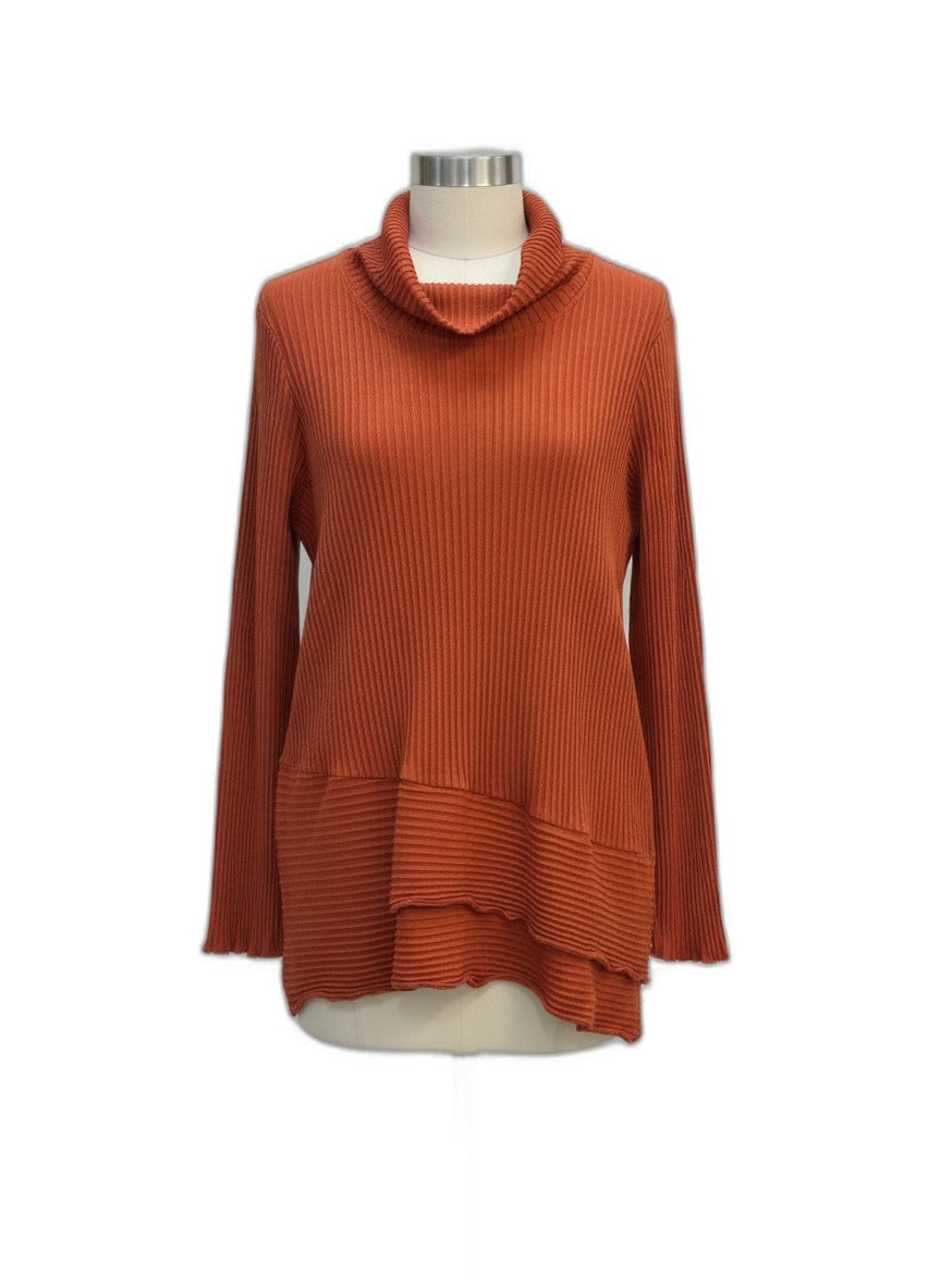 Fenini · Tunic Top · Medium · Pumpkin
