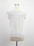 Jane&Delancey · Flutter Sleeve Top · XLarge · White